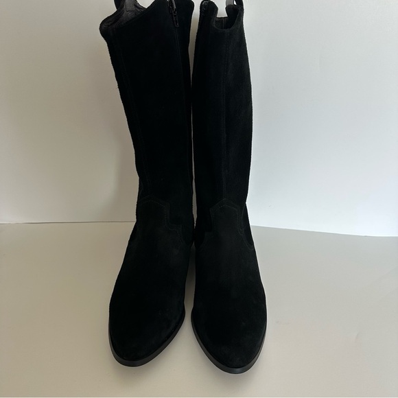 Anthropologie elysses woman’s  tall velvet boots - Picture 3 of 13